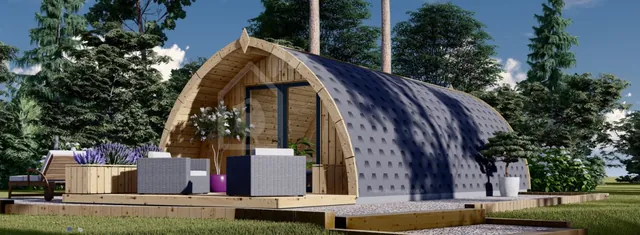 Chalet de Jardin Breta 32 m²