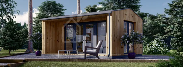 Chalet de Jardin Bureau de jardin Tina 15 m²