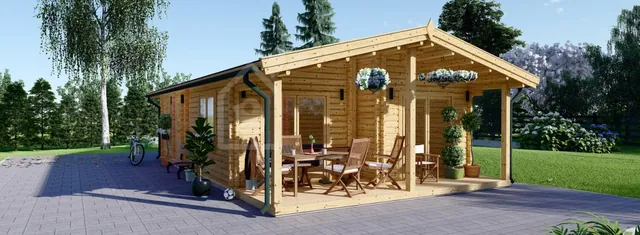 Chalet de Jardin Megan 60 m² 6 × 10 m