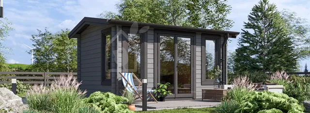 Chalet de Jardin Poolhouse 12 m²