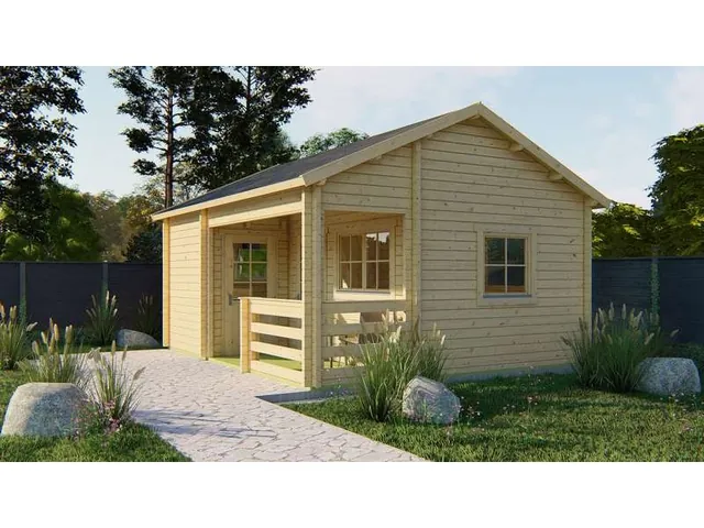 Jardin et Chalet Esmeralda 23 m²
