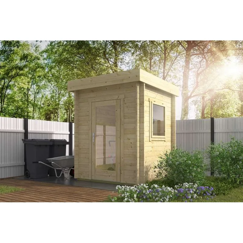 Jardin et Chalet Fabrice 4 m² toit plat, 4 m²