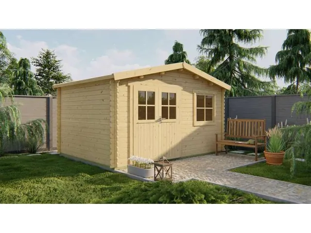 Jardin et Chalet Gorlier 12 m²
