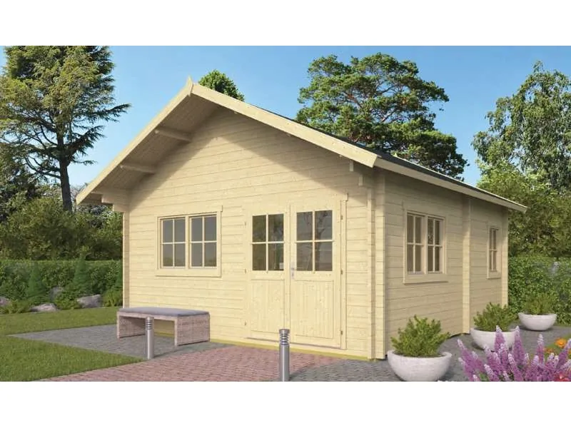 Jardin et Chalet Plaine 24 m², 24 m²