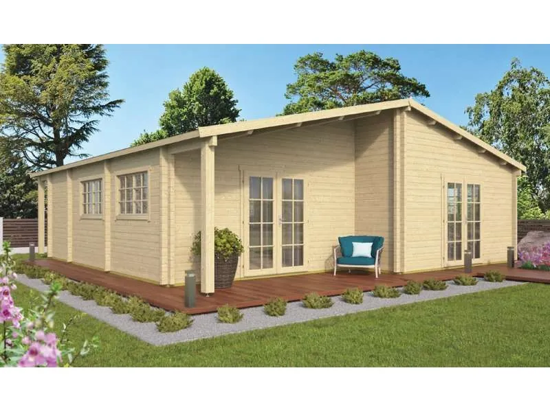 Jardin et Chalet Tullip 71,5 m², 71,5 m²