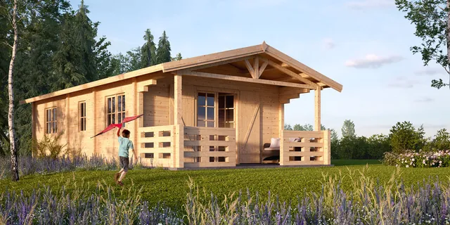 MC France Kit Chalet en kit 53 m²