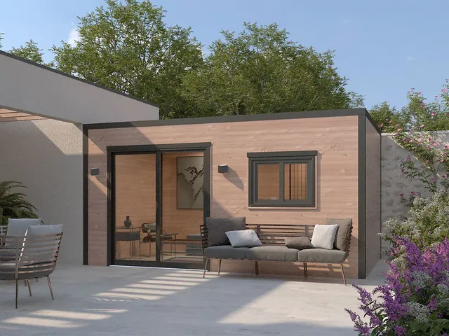 Monnet Sève Design 5x3 Douglas 14,5 m²