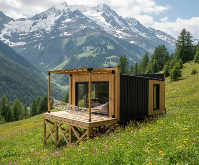 Prosto House Europe bois HLL / Lodge 25 m²