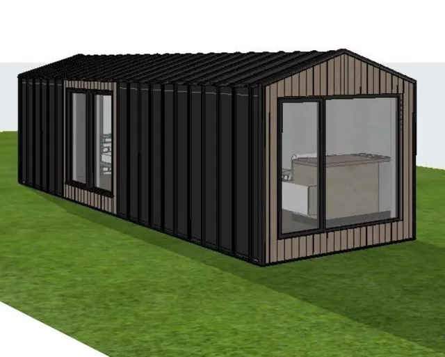 Prosto House Europe Tiny House sur roues 25 m²