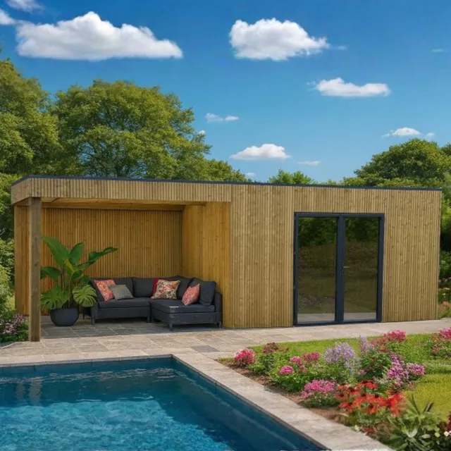 Solid Nazaré pool house 12,4 m²